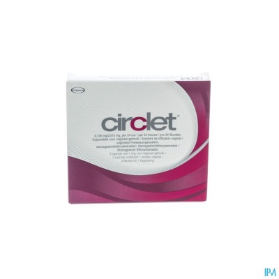 CIRCLET 0,120 MG/0,015 MG/24UUR RING VAGINAAL 3