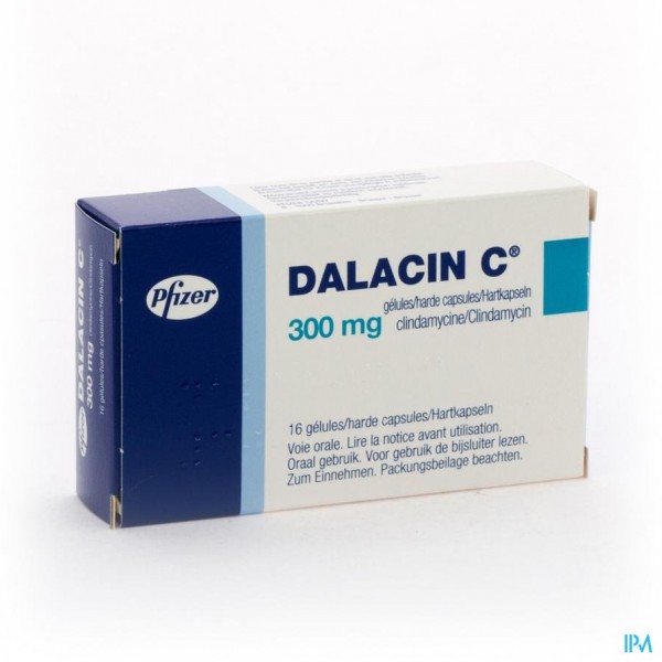 DALACIN C CAPS 16 X 300 MG