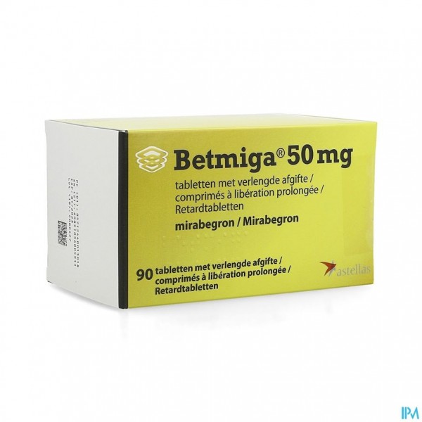 BETMIGA ABACUS 50MG VERLENGDE AFGIFTE TABL 90