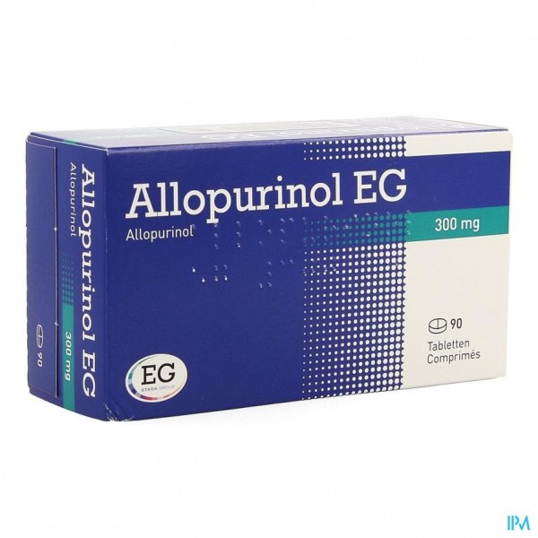 Allopurinol EG      Tabl 90 X 300Mg