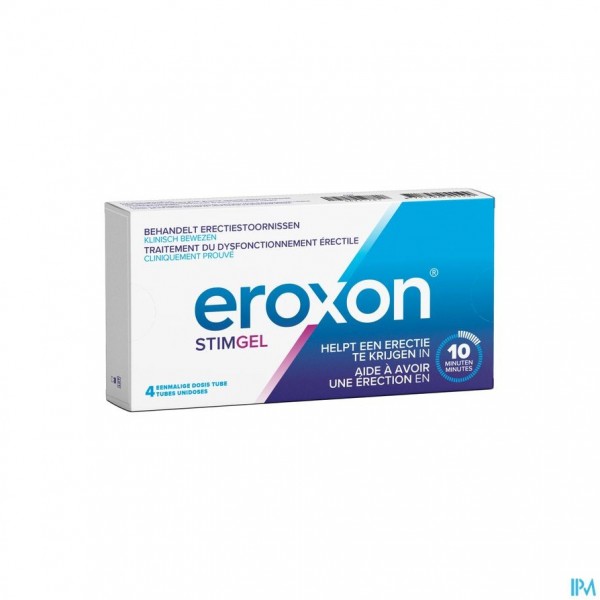 Eroxon Stim.gel Erectiestoornissen Tubes 4