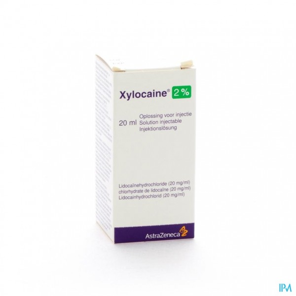 XYLOCAINE INJ 1X20ML 2%