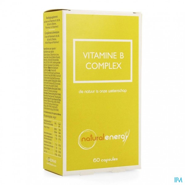VITAMINE B COMPLEX ENERGY CAPS 60 Apotheek Thiels