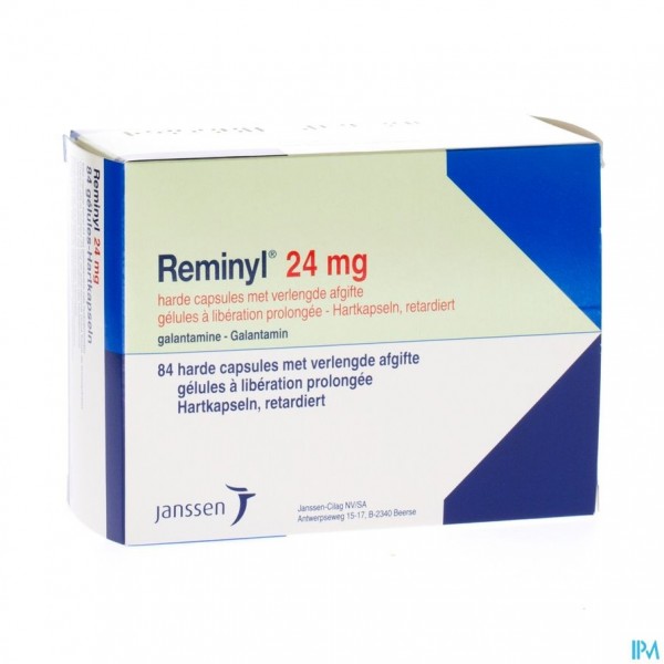 REMINYL RETARD CAPS 84 X 24 MG