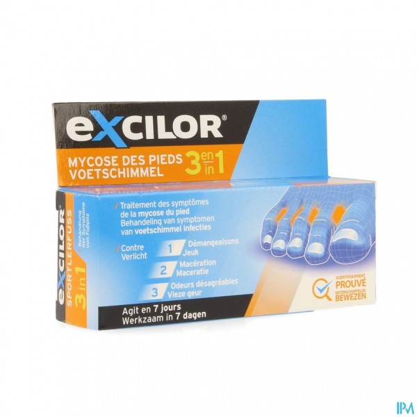 EXCILOR VOETSCHIMMEL CREME 15ML