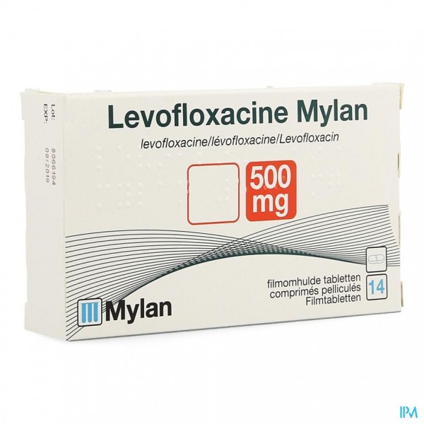 LEVOFLOXACINE VIATRIS 500MG TABL 14 | Apotheek Thiels