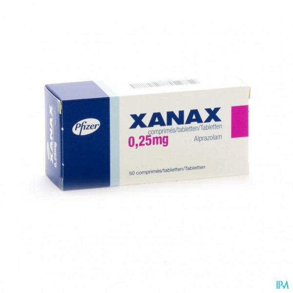 XANAX COMP 50X0,25MG
