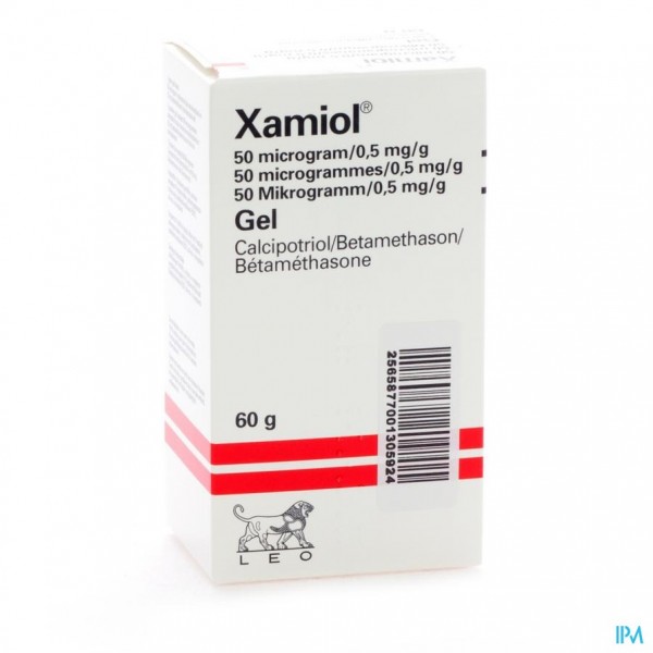 Xamiol 50 Mcg/0,5mg/g 60g | Apotheek Thiels