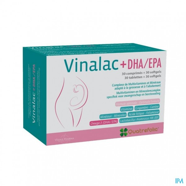 VINALAC DHA/EPA CAPS 30 + 30