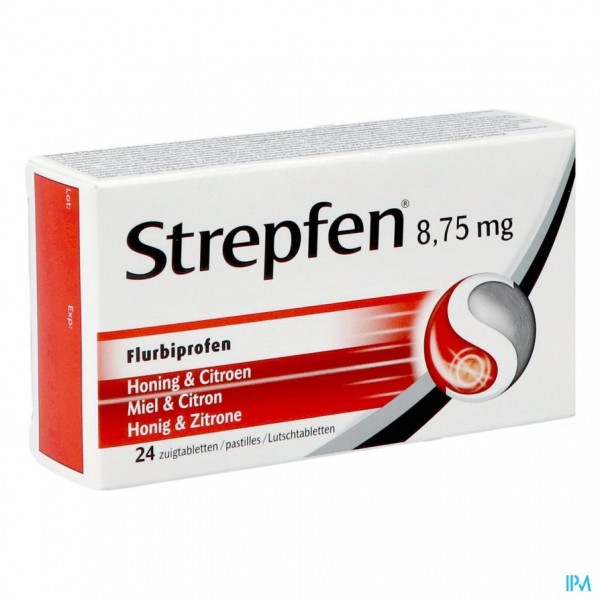 STREPFEN 8.75 MG ZUIGTABL 24