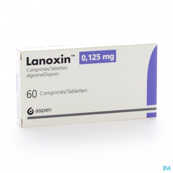 LANOXIN 125 COMP 60 X 0,125 MG